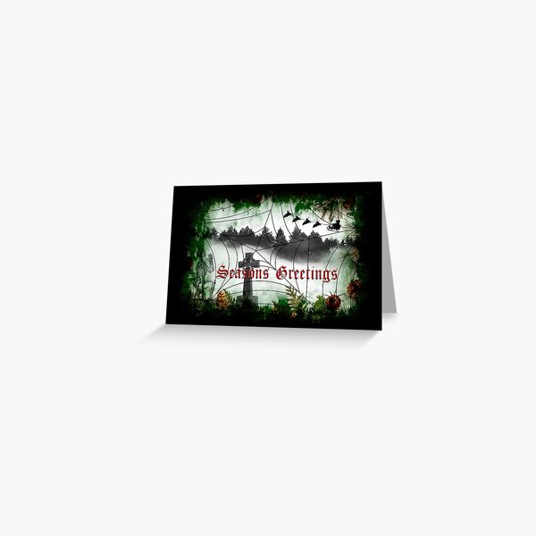 Seasons Greetings Greeting Card