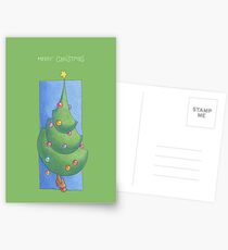 Christmas Tree Postcards