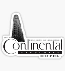 Continental Hotel Sticker