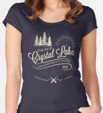 Camp Crystal Lake Women's Fitted Scoop T-Shirt