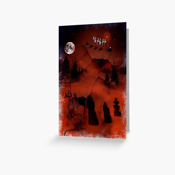 Ho Ho Ho Greeting Card