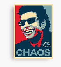 Lienzo Camiseta de Ian Malcolm 'Chaos'