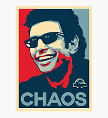 Ian Malcolm 'Chaos' T-Shirt Photographic Print