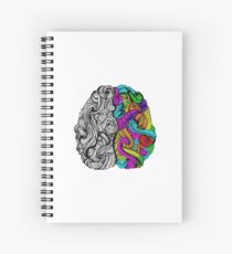 Brain Spiral Notebook
