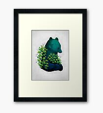 Umarmung der Natur Gerahmtes Wandbild
