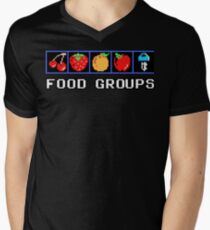 Food Groups Men's V-Neck T-Shirt