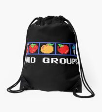 Food Groups Drawstring Bag