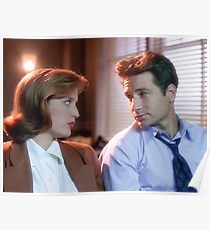 Póster Mulder y Scully