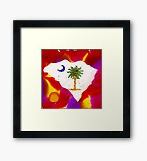 PALMETTO STATE Framed Print