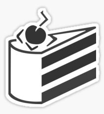 The cake is a lie. Sticker