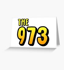 The 973 (yellow) Greeting Card