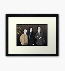 Sherlock Office party Framed Print