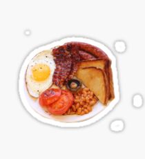 English Breakfast Sticker