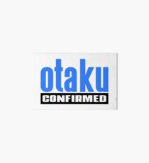 Otaku Confirmed (Blue / Black) Art Board