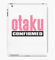 Otaku Confirmed (Pink / Black) iPad Case/Skin