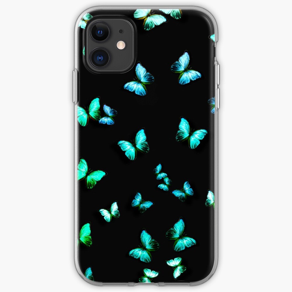 "Green Butterflies" iPhone Case & Cover by timelessfancy Redbubble