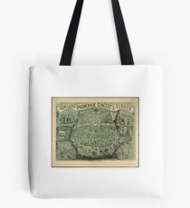 Antique London Theatre Poster - Hengler's Promenade (the London Palladium) (1880) Tote Bag