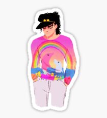 Lisa Frank Jotaro Sticker
