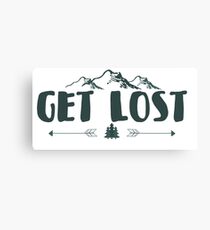Get Lost Canvas Print