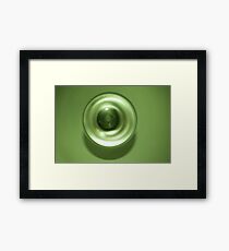 Green Framed Print