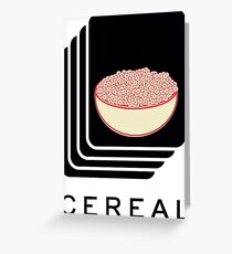 Cereal Greeting Card