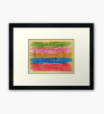The Edifice Of Devious Intention Framed Print