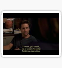 Fox Mulder Quotes Sticker