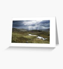 Cumbrian Mountains Greeting Card