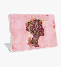 Feisty Feminist Laptop Skin