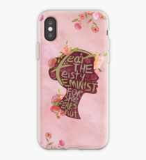 Feisty Feministin iPhone-Hülle & Cover