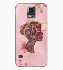 Feisty Feminist Case/Skin for Samsung Galaxy