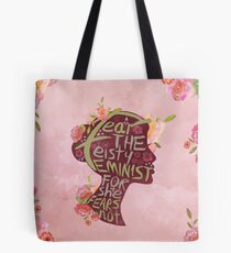 Feisty Feminist Tote Bag