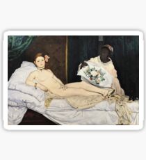 Edouard Manet - Olympia Sticker