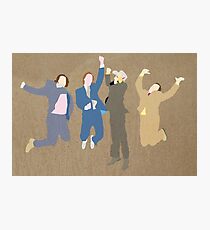 The Channel 4 news team Photographic Print