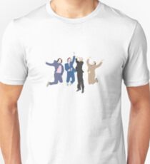 Camiseta unisex El equipo de noticias del canal 4