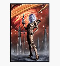 Retro Robot Painting 002 Photographic Print
