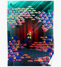 ABZU - The Cave Poster
