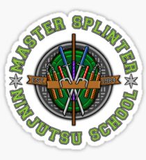Master Splinter's Ninjutsu School Sticker