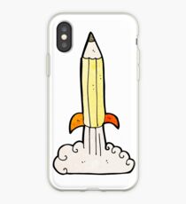 retro cartoon sticker iPhone Case