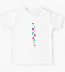 TYPOGRAPHY Kids Tee