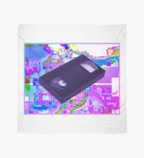 VHS GLITCH VAPORWAVE Scarf