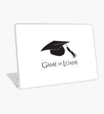 Game of College Graduation Loans Laptop Skin