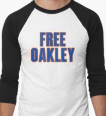 Free Charles Oakley - New York Men's Baseball ¾ T-Shirt