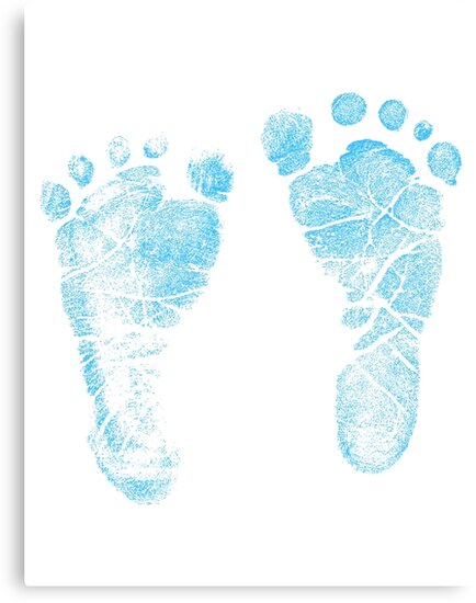 Download "Blue Baby Footprints. Adorable Baby Feet Perfect For New ...
