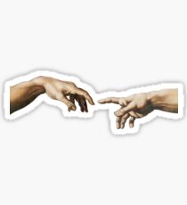 creation of adam Sticker