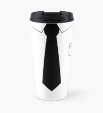Black tie Travel Mug