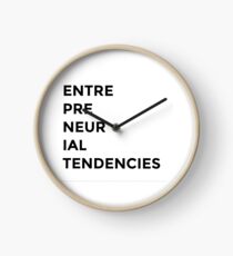 Reloj Tendencias emprendedoras