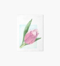 Pink Tulip Art Board