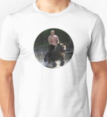 Putin riding bear Unisex T-Shirt
