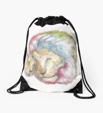 Lion Lovers Drawstring Bag